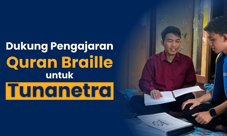 DUKUNG PENGAJARAN QURAN BRAILLE UNTUK TUNANETRA