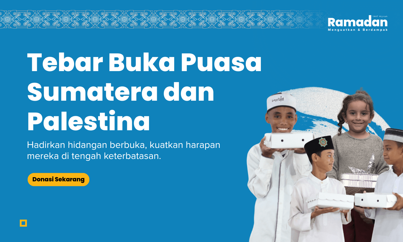 Tebar Buka Puasa Sumatera dan Palestina